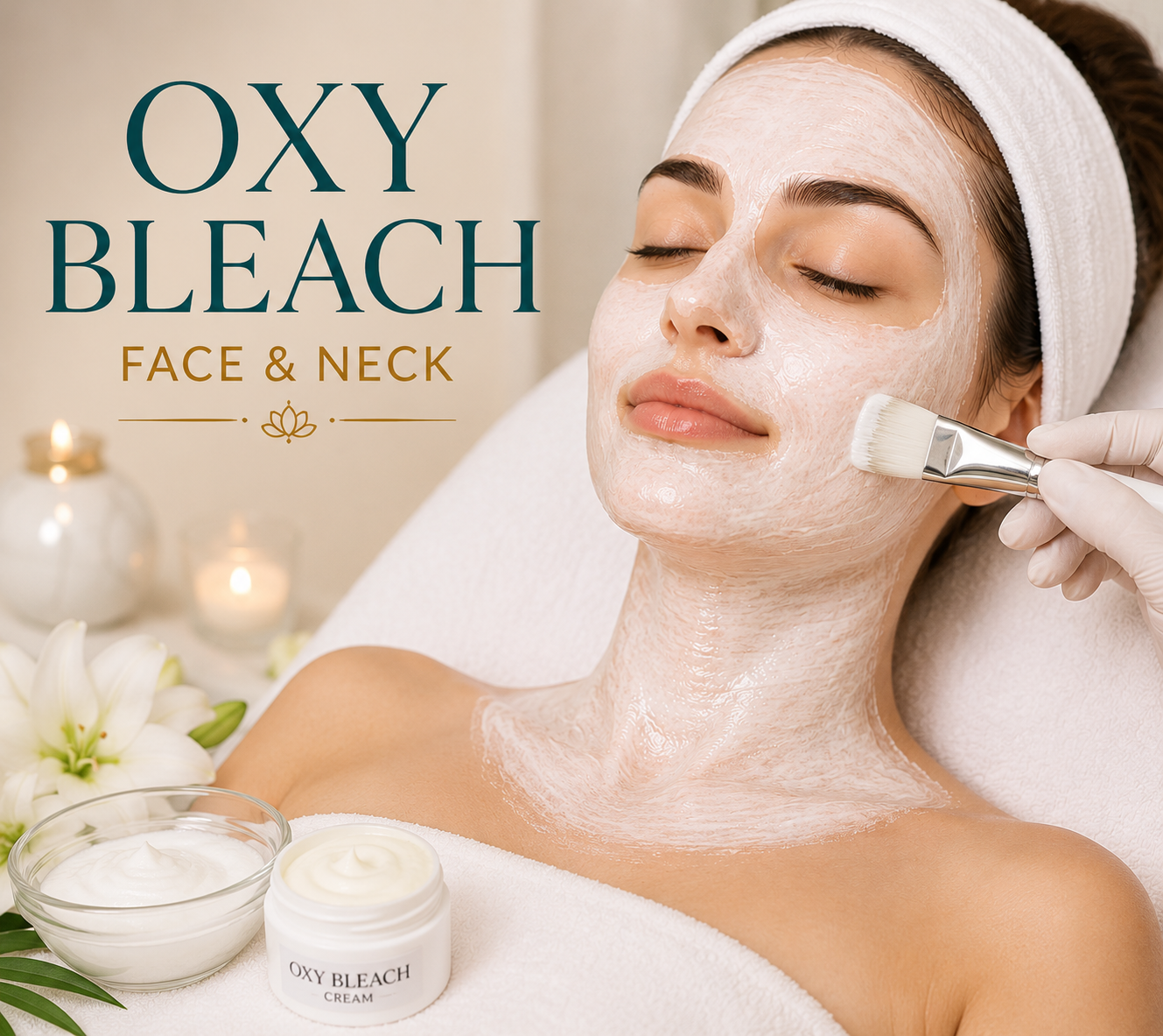 Oxy Bleach Face & Neck